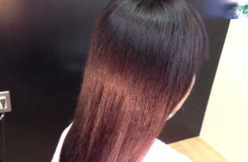 輝髪ストレートパーマ