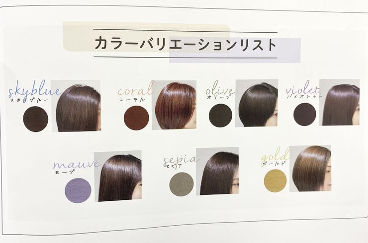 輝髪ザクロペインターは君津市の理美容院エンゼルヘアサロンが人気です