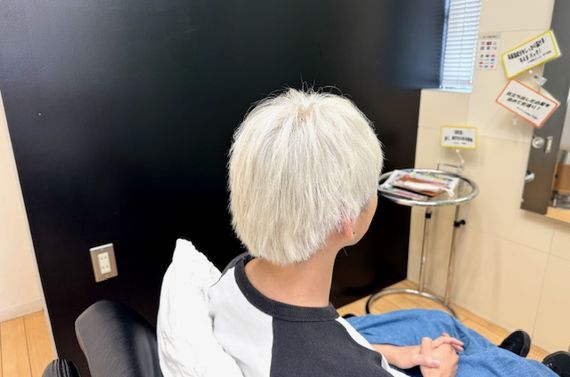 ブリーチオンカラー、ダブルカラーは君津木更津市の理美容室エンゼルヘアサロンが上手と人気です