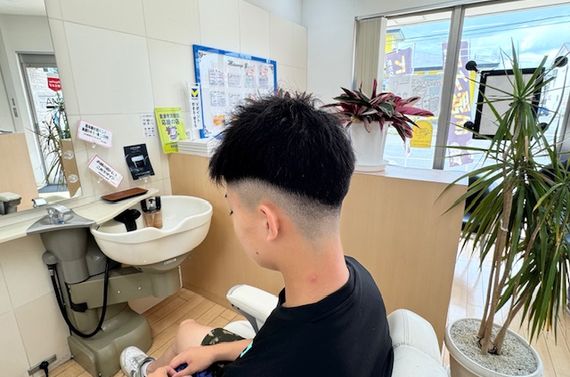スキンフェード、フェードスタイルは君津木更津市で人気の床屋エンゼルヘアサロンが上手いと評判です！