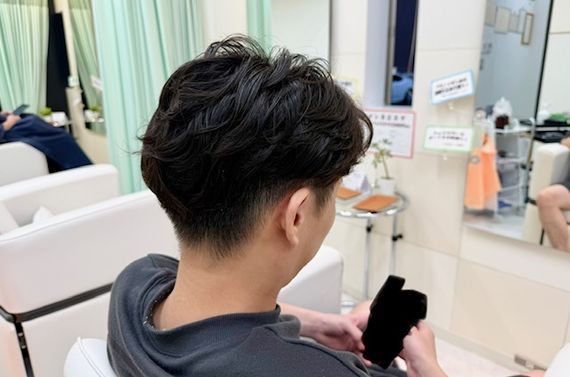 【メンズパーマ】君津市・木更津市でおすすめと人気の理美容室エンゼルヘアサロンが上手です！