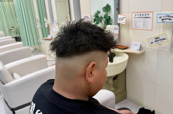 【君津市・木更津市】フェードスタイル、スキンフェードにメンズパーマは理美容室エンゼルヘアサロンがおすすめと人気です