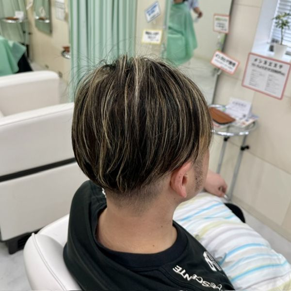 金髪メッシュ、ハイライトは君津市・木更津市で人気の理美容室エンゼルヘアサロンがおすすめです！