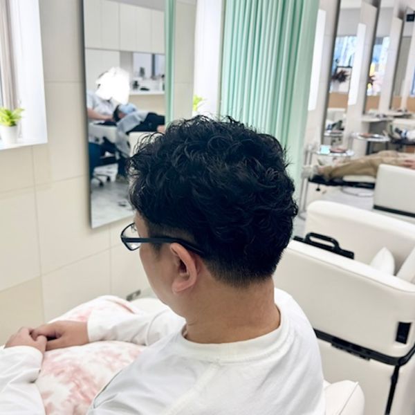 メンズパーマが得意な君津市・木更津市の理美容室エンゼルヘアサロンは上手いと人気です！