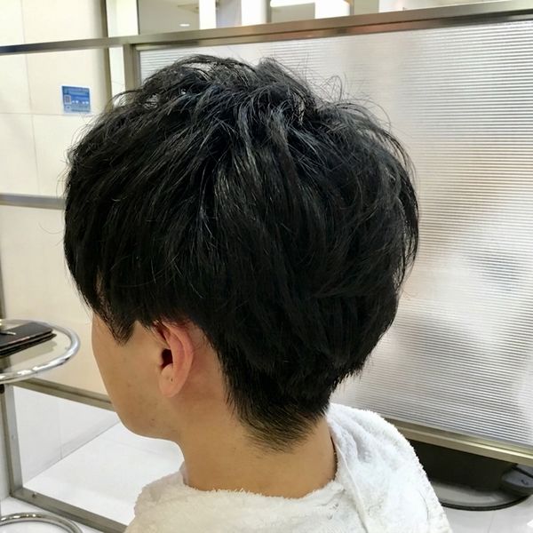 メンズパーマが得意な君津木更津市の理美容室エンゼルヘアサロンが上手だと人気です。