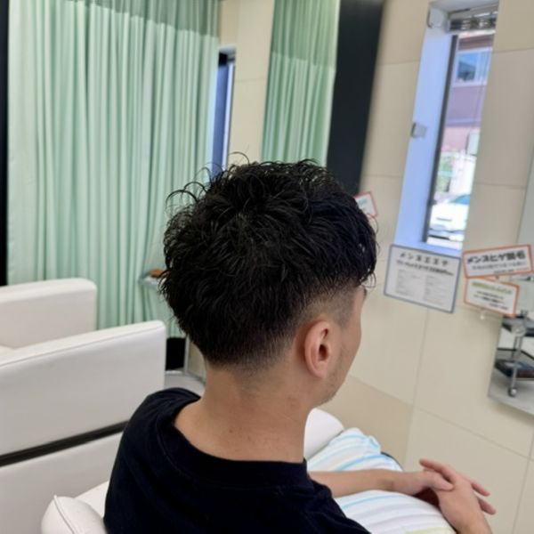 メンズショートでパーマでしたら君津市・木更津市のエンゼルヘアサロンがオススメと人気です！